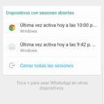 cerrar sesion whatsapp web
