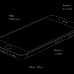 iPhone SE tamaño peso