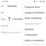Programa correo en Google desde celular