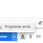 gmail programar envio