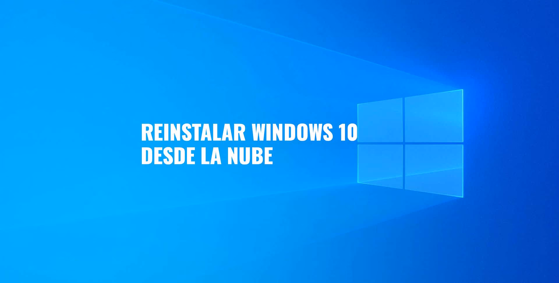 reinstalar windows 10
