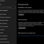 restablecer equipo windows 10