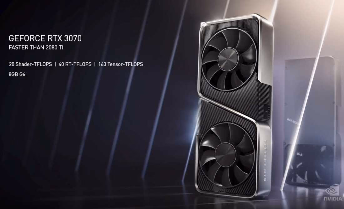 GFORCE RTX 3070 detalle