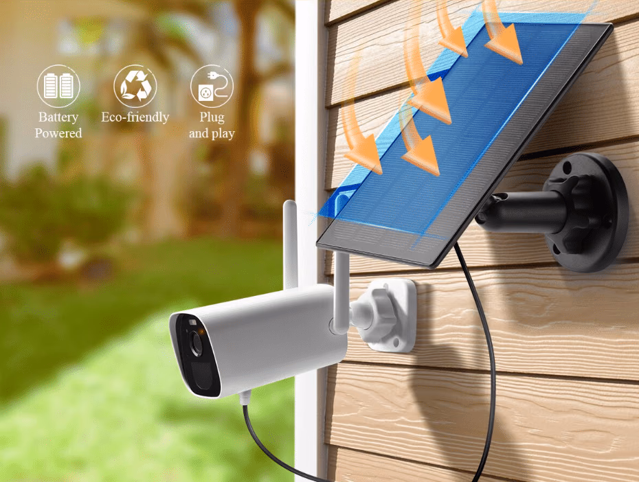 cámara wifi solar