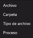 selección carpeta