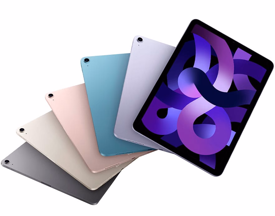 ipad air 5 colores