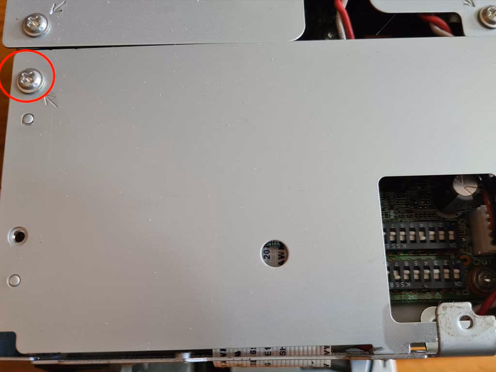 placa inferior impresora epson termica