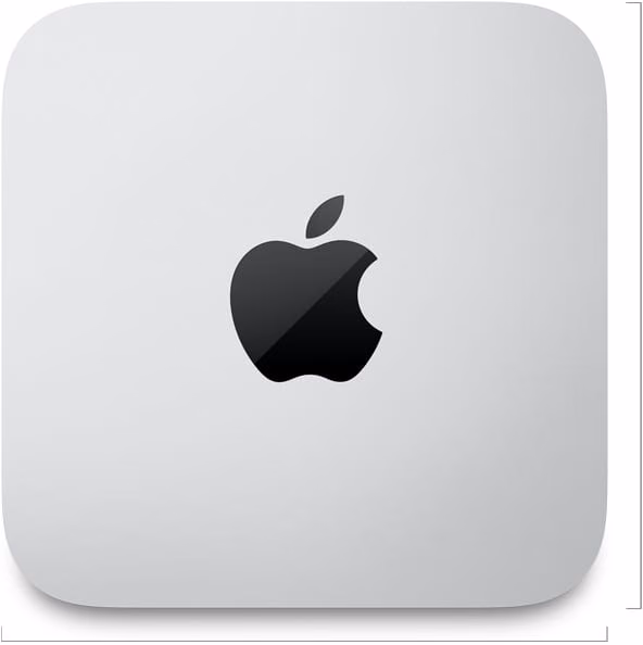 Mac studio por encima