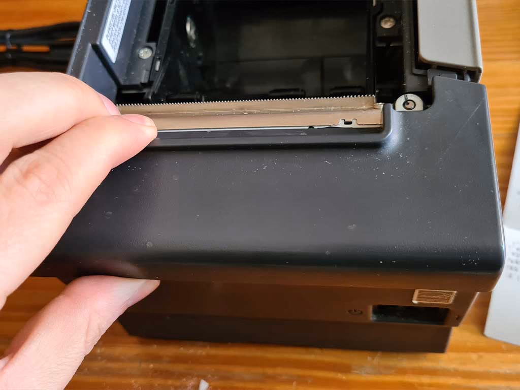 retirar tapa epson