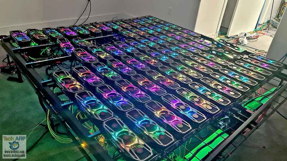 minería con tarjetas de video