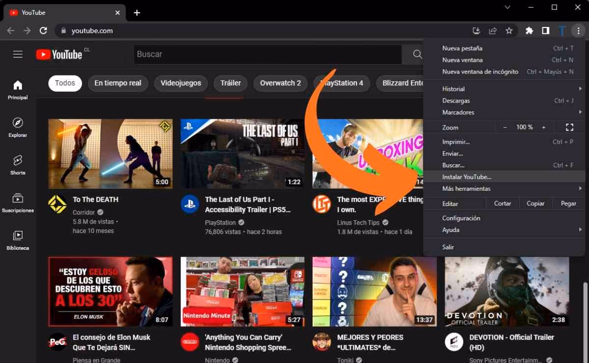 ¿Cómo instalar YouTube en PC?