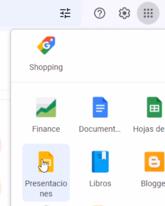 presentaciones de gmail