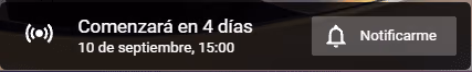 notificación youtube