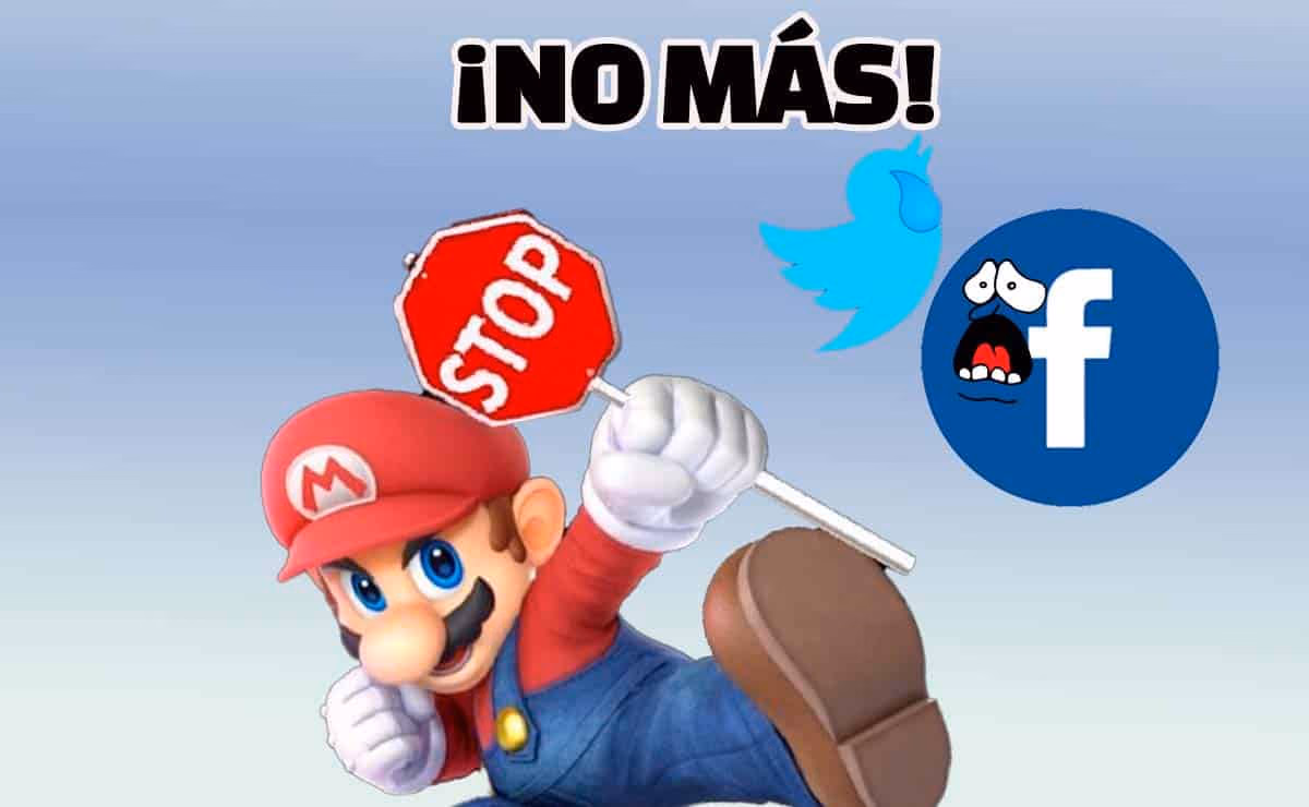 No vas a poder iniciar sesión en tu cuenta de Nintendo usando Twitter, FB