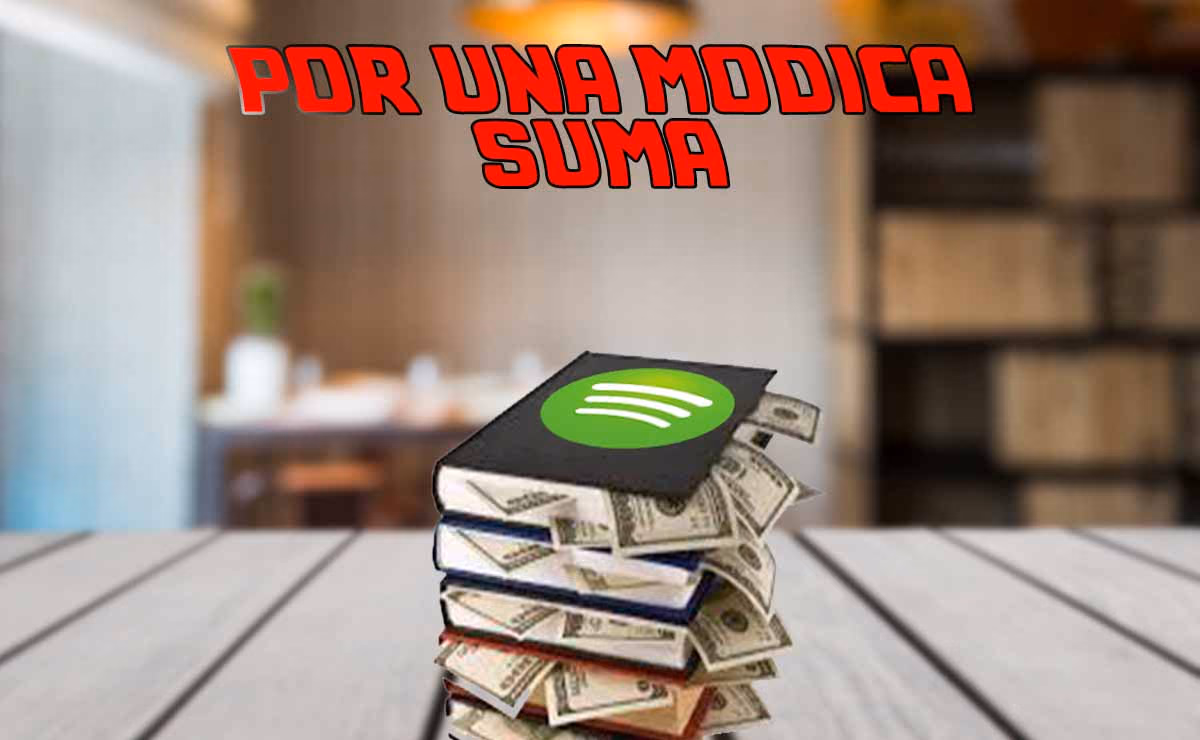 llegan los libros a Spotify! ¡Y SALE MAL!