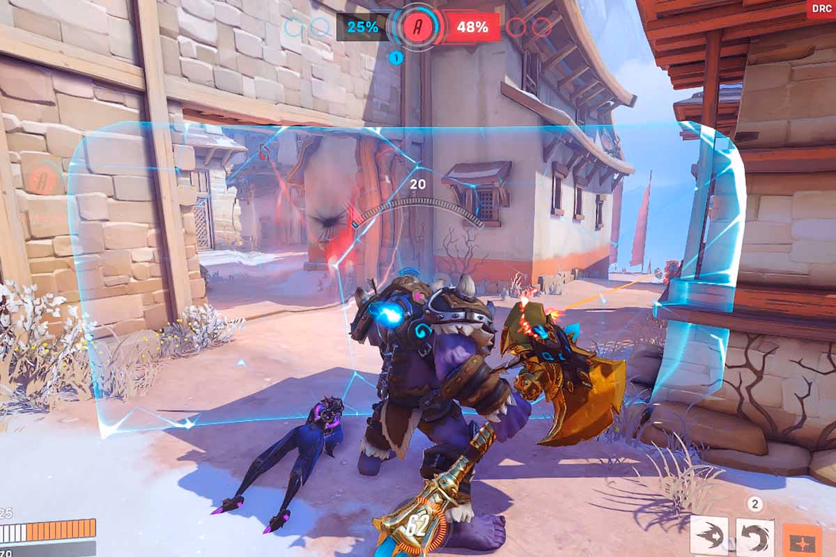 Bloqueo un poco tarde overwatch 2