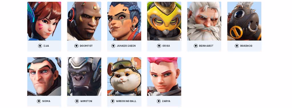 héroes tanques overwatch 2
