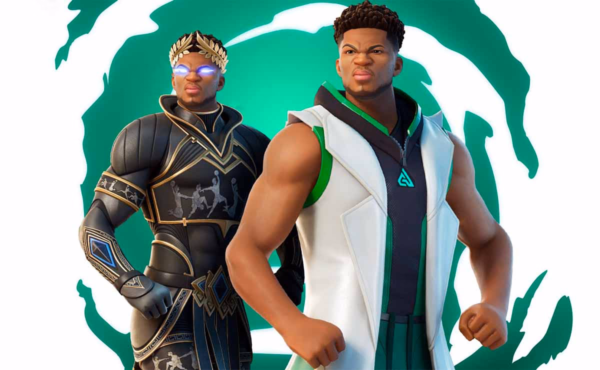 Giannis Antetokounmpo en Fortnite