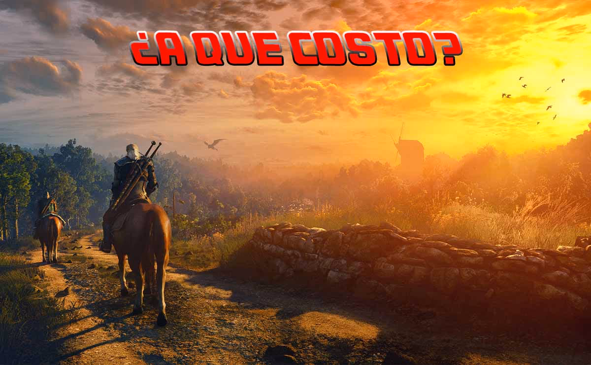 Comparativa de Witcher 3 en PS5 y la original en PS4