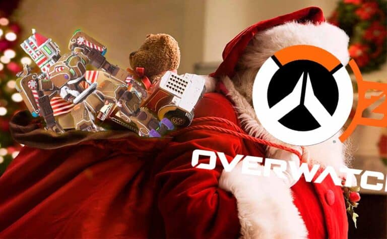 Skin de navidad gratis de overwatch 2 de bastion