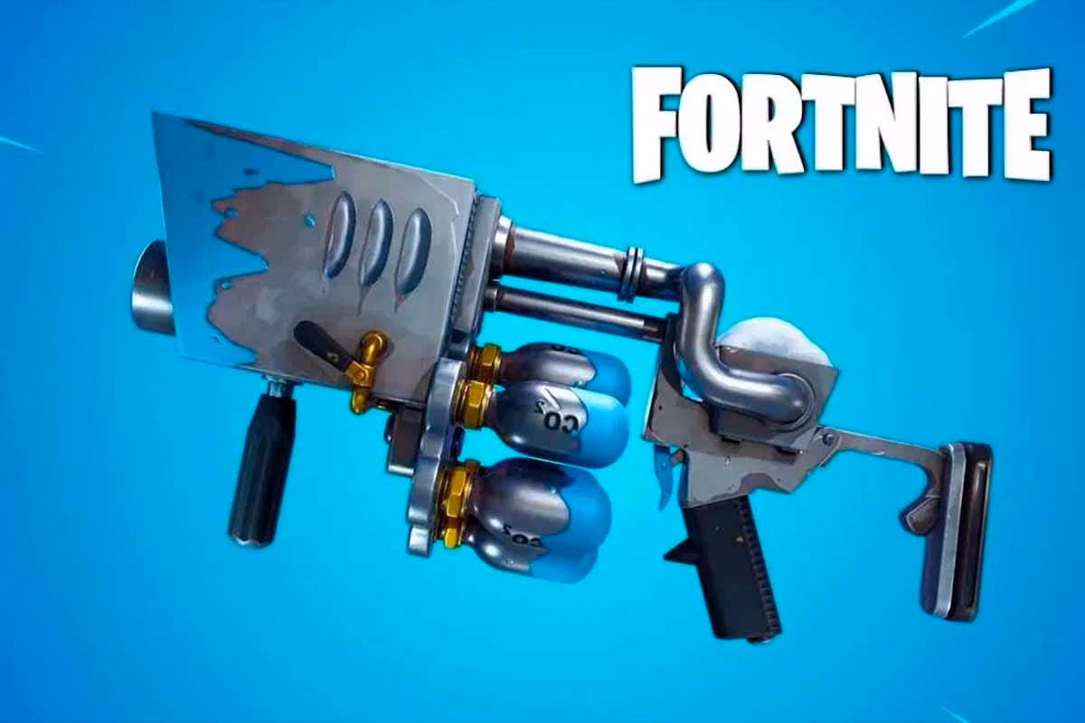 En Fortnite dónde conseguir el lanzador de bolas de nieve