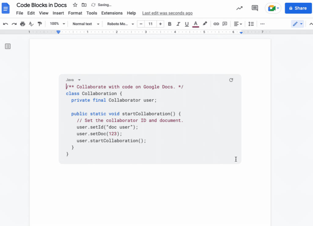 Google Docs sera mas amigable para los programadores
