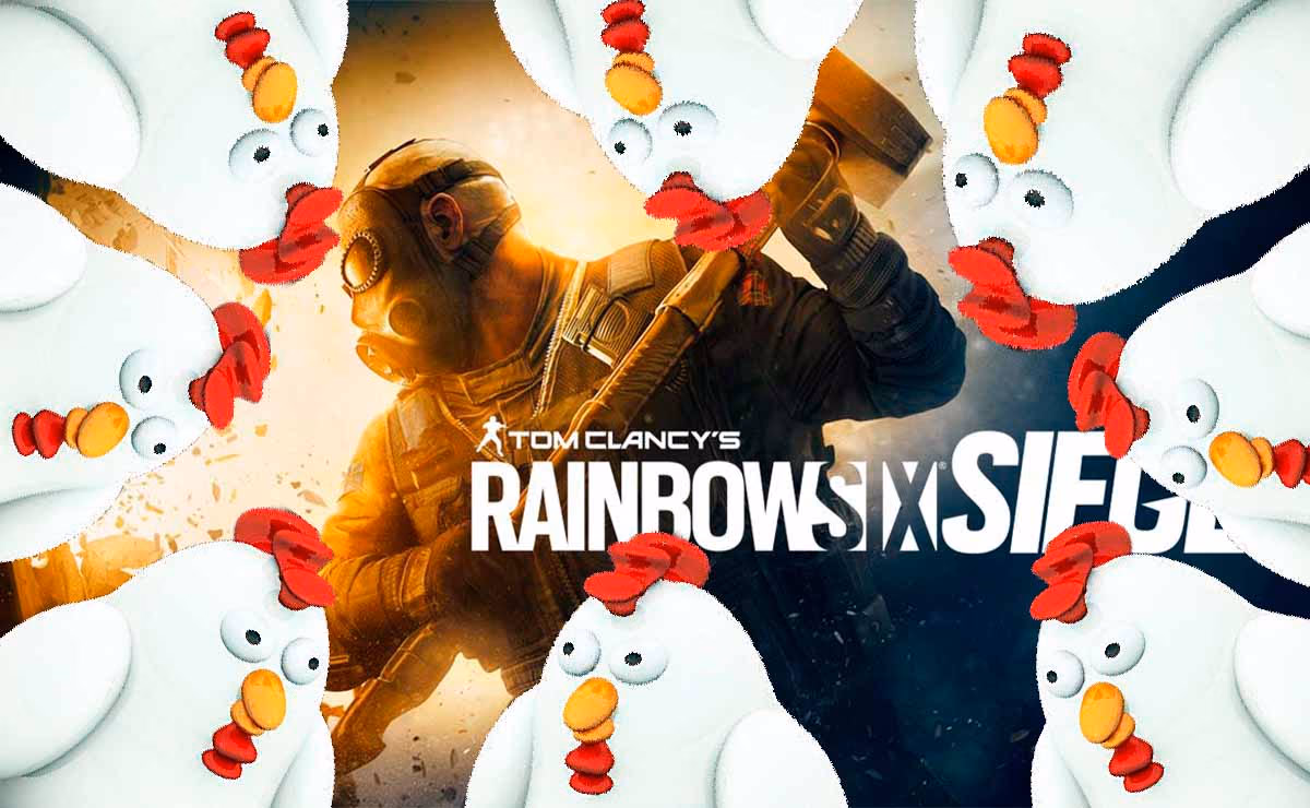 Los hacker de Rainbow Six Siege lanzan pollos