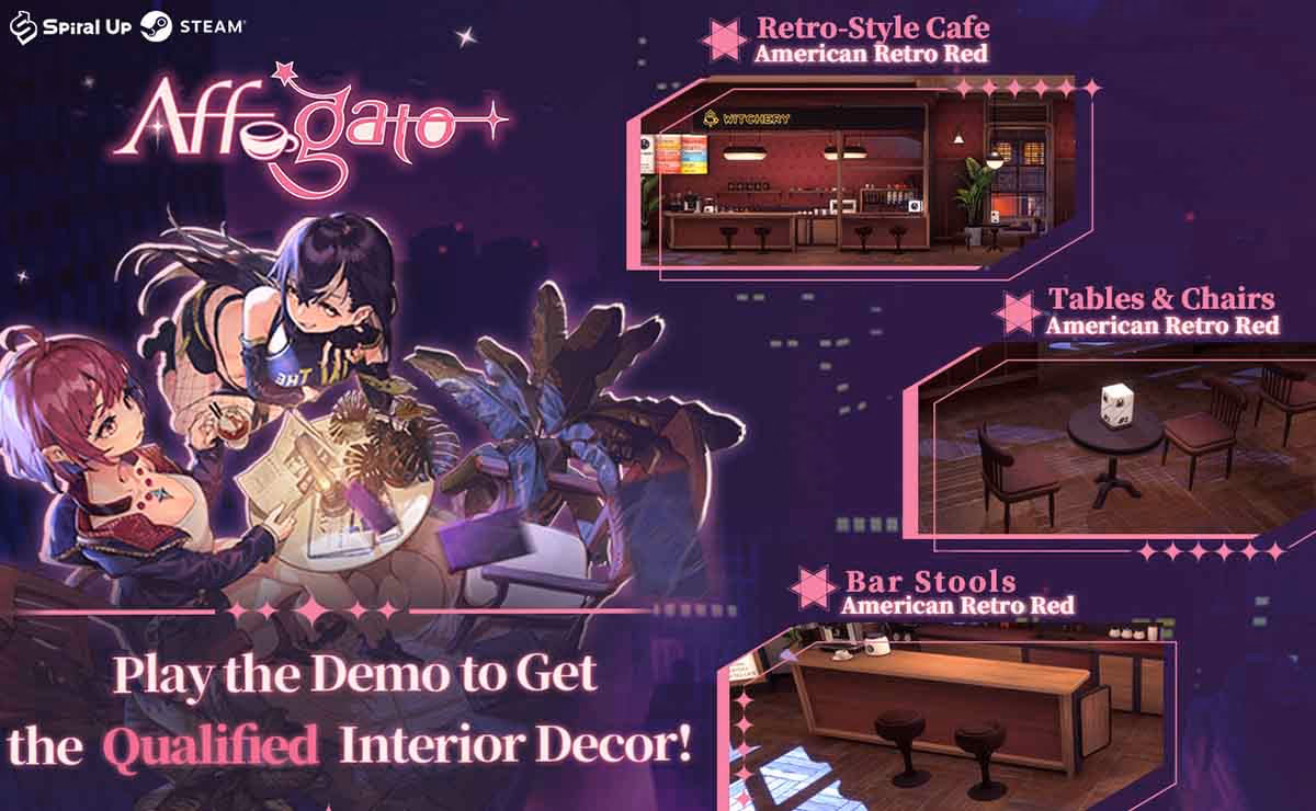 Affogato demo disponible en steam y con nuevo trailer.