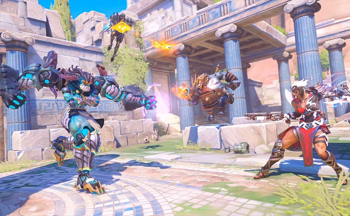 overwatch 2 la batalla del olimpo