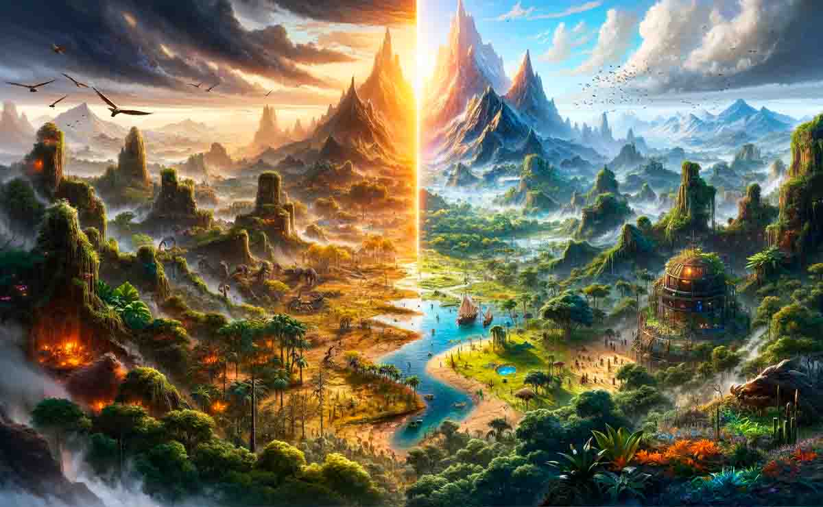 Explorando Nuevos Horizontes - Mapas y Biomas