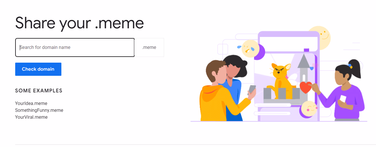 ¿Cómo crear un dominio .meme?