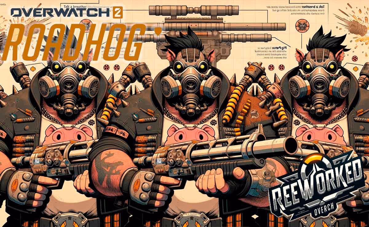 Reworked de Roadhog explicado: Nueva Habilidad de Roadhog en Overwatch 2