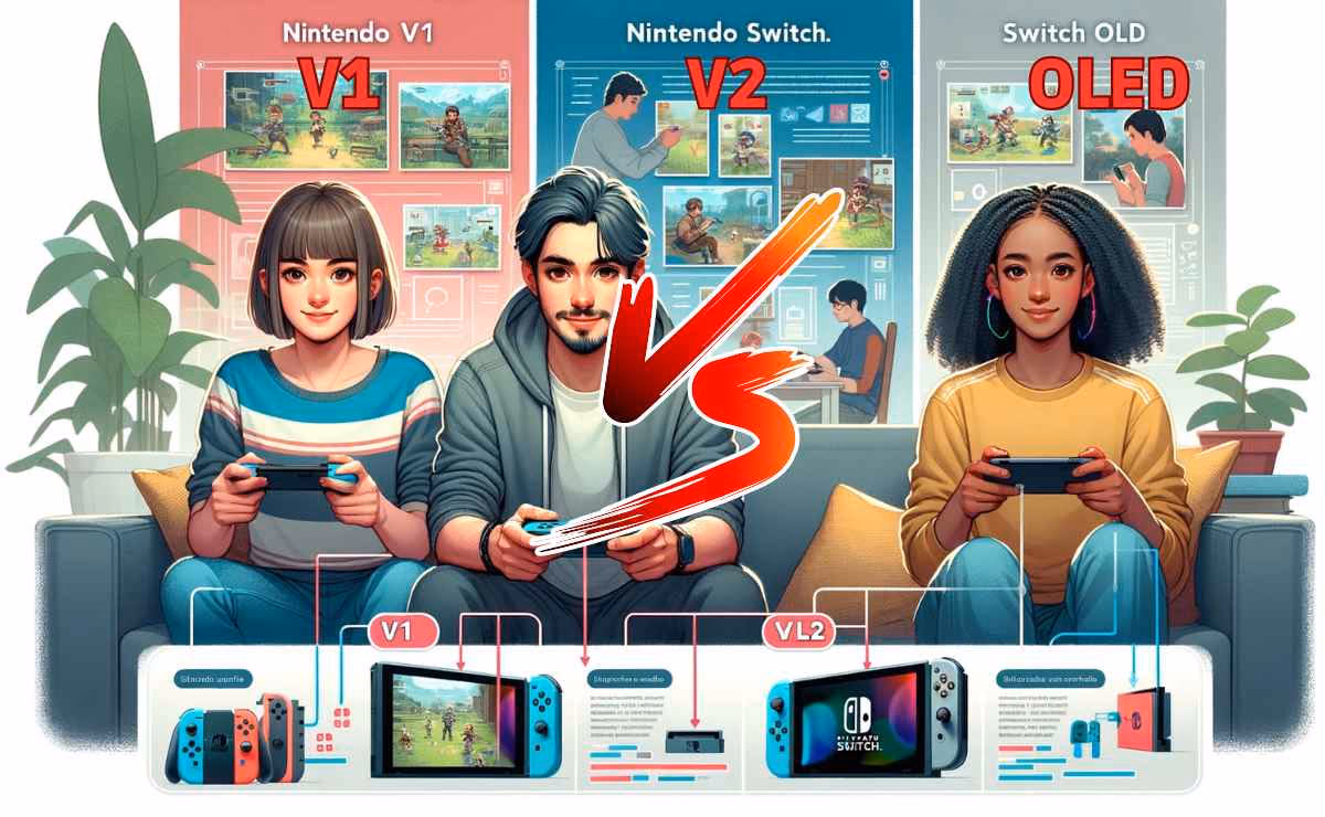 Nintendo Switch: Comparativa de las Versiones
