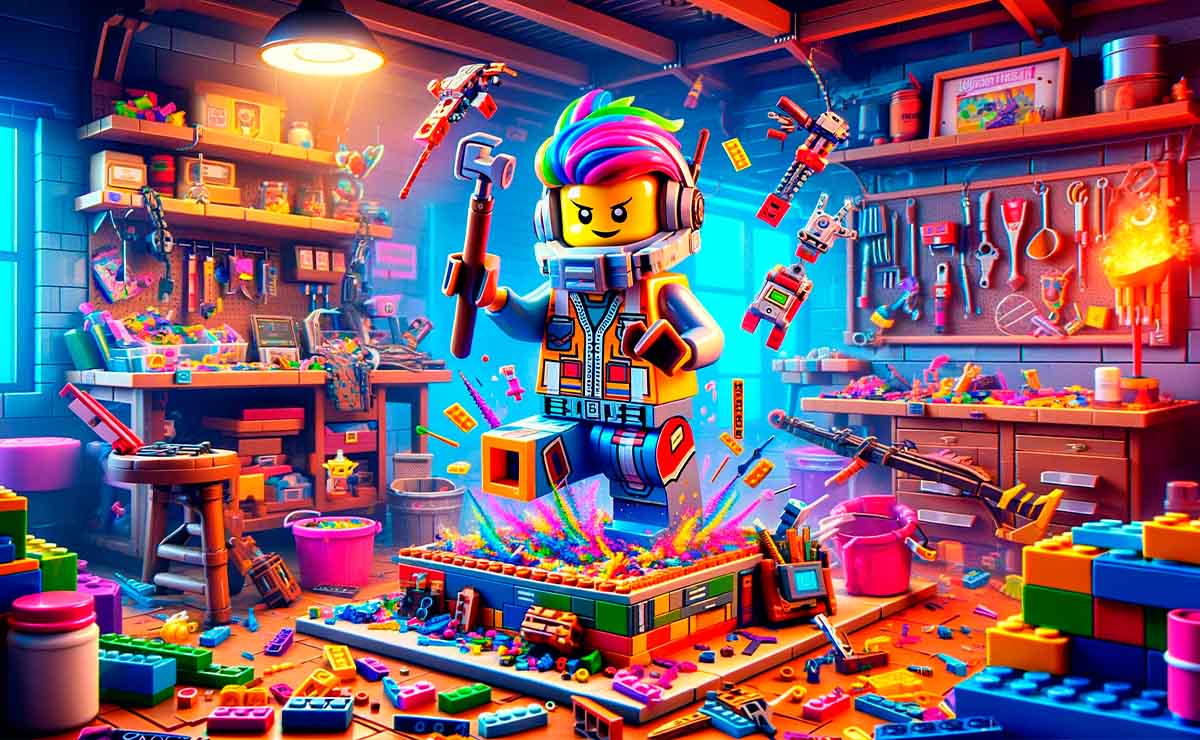Cómo conseguir fleximadera rápido Fortnite lego