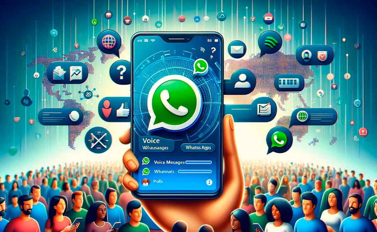 Las nuevas funciones que WhatsApp para este 2024