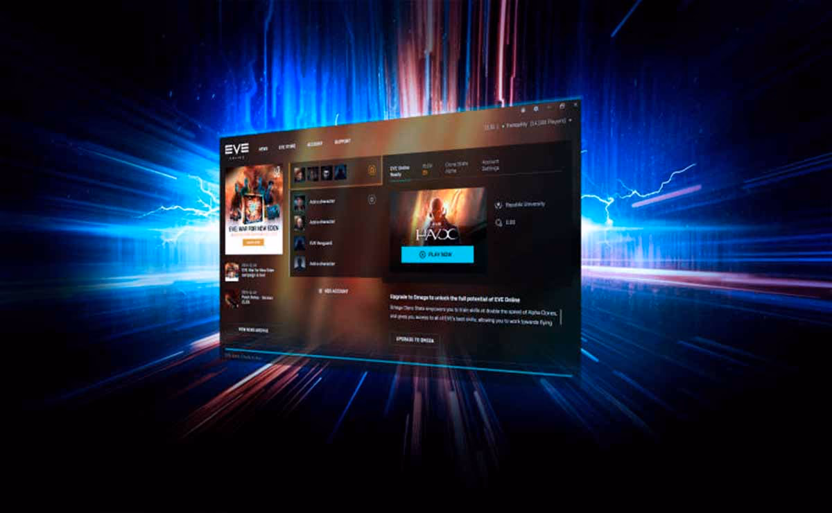 EVE Online: Lanzamiento del Nuevo Launcher