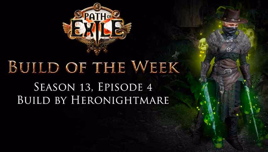 Heronightmare en Path of Exile con su One Shot Ambusher Strike