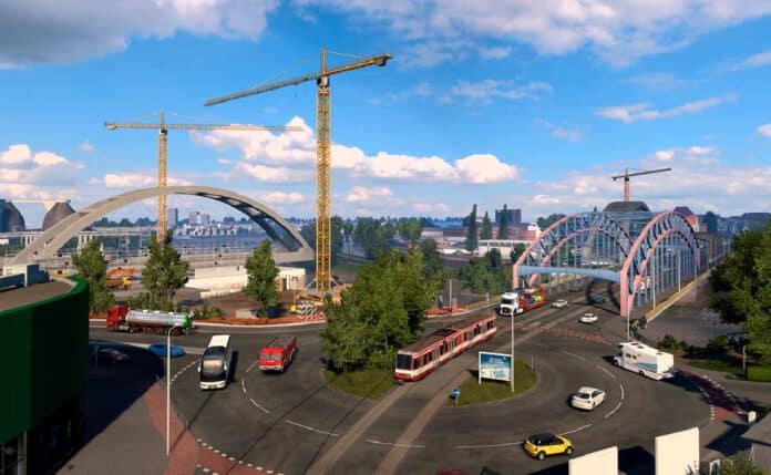 Euro Truck Simulator 2 Revela su Impresionante Rework de la Región del Rin en Alemania