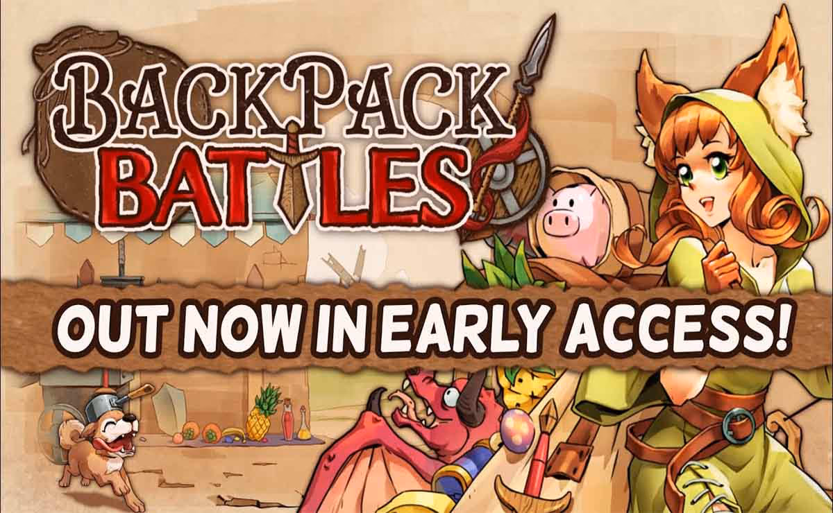 Backpack Battles ya está disponible en Acceso Anticipado en Steam