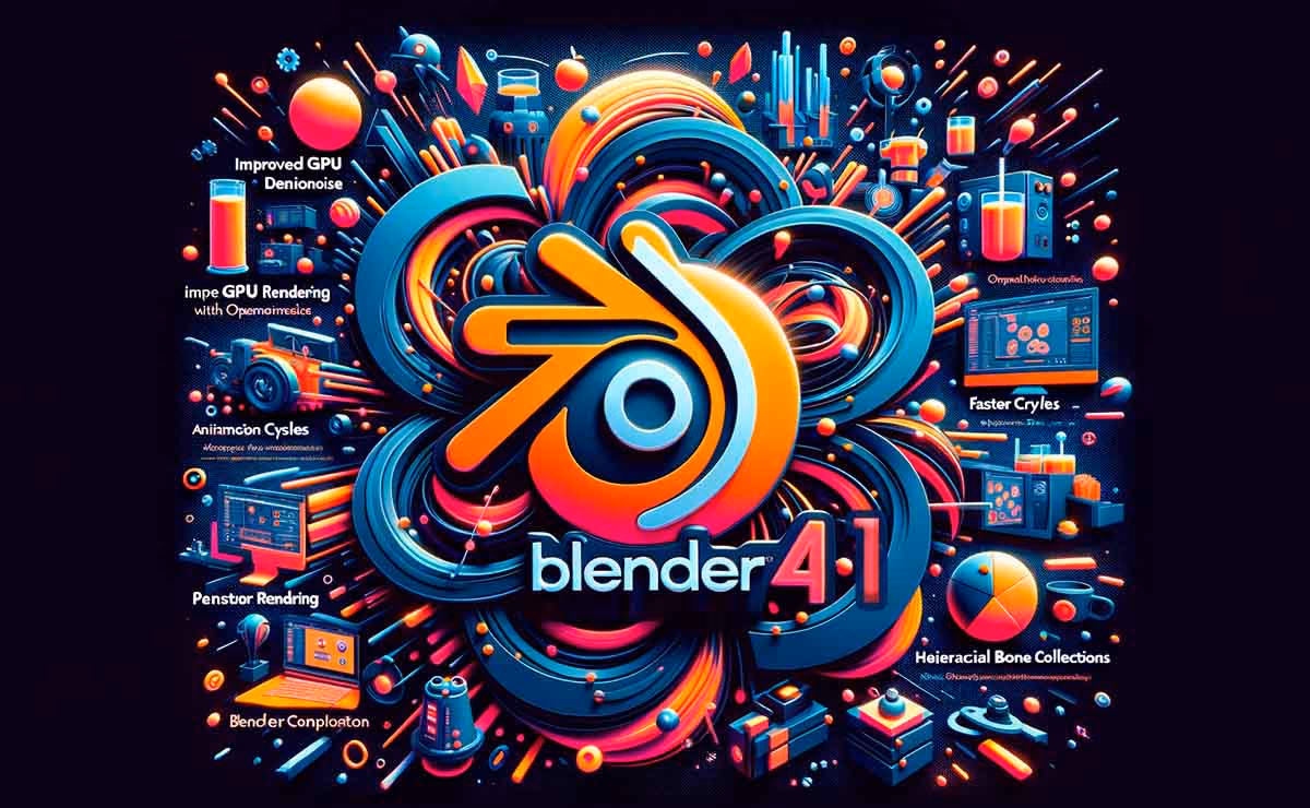 ¡Blender 4.1 Ya Está Aquí! Conoce Todas Sus Novedades