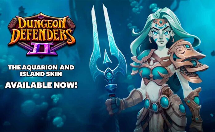 Actualización Seas of Dragonfall Parte I en Dungeon Defenders II: Descubre a la Nueva Heroína Aquarion y Mejoras Significativas
