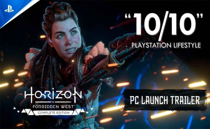 ¡Horizon Forbidden West Complete Edition ya disponible para PC!