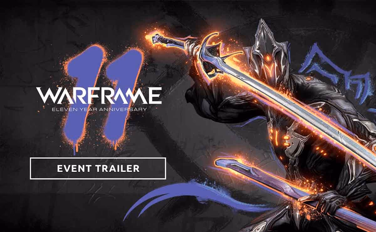 Warframe celebra su 11.º aniversario con Regalos para todos