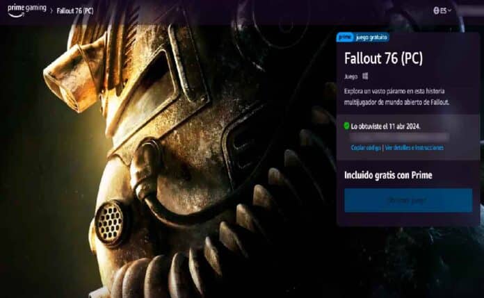 ¡Fallout 76 Gratis con Prime Video! Descubre Cómo Obtenerlo