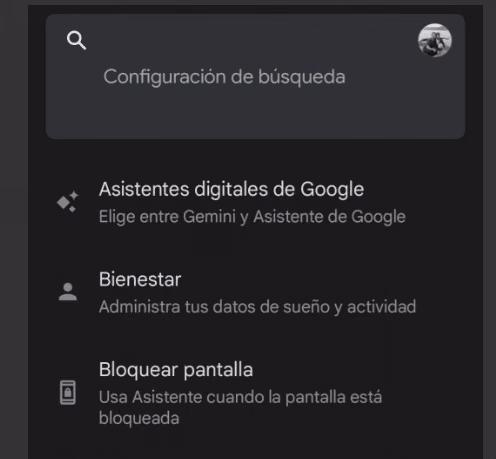 Deshabilitar Géminis en Android