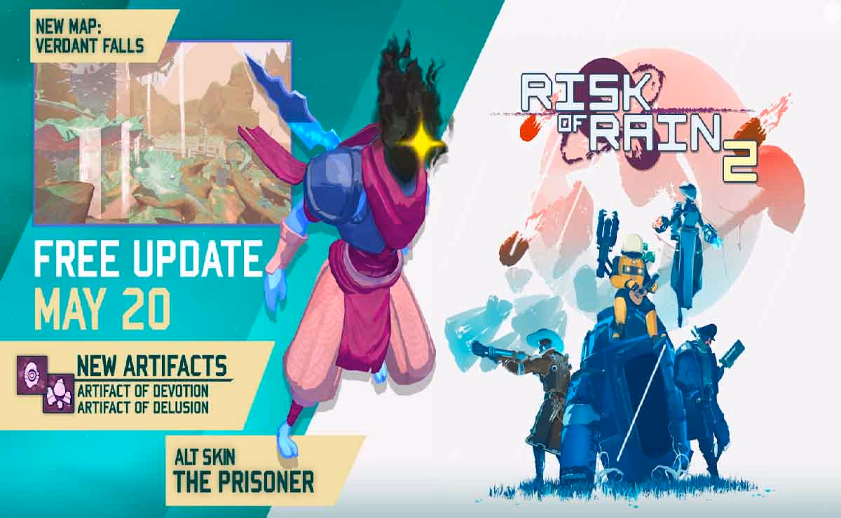 La Actualización Devotion de Risk of Rain 2: ¡Nuevos Artefactos, Mapas y Más!