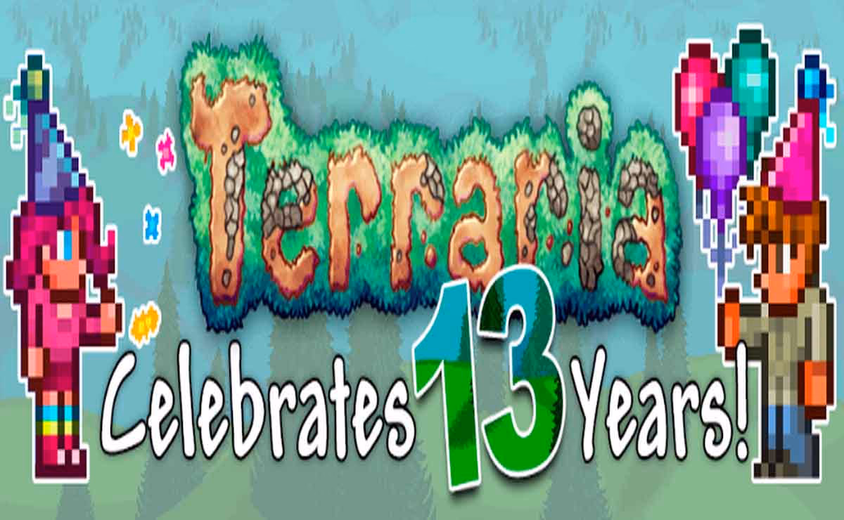 Terraria Celebra su 13 Aniversario con el Lanzamiento de una Versión Beta y Reflexiones del Equipo
