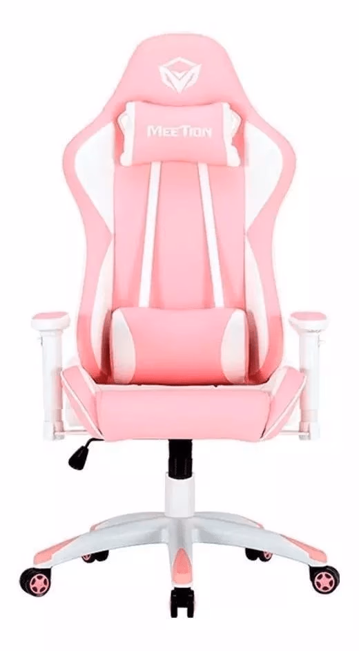Silla rosa gamer