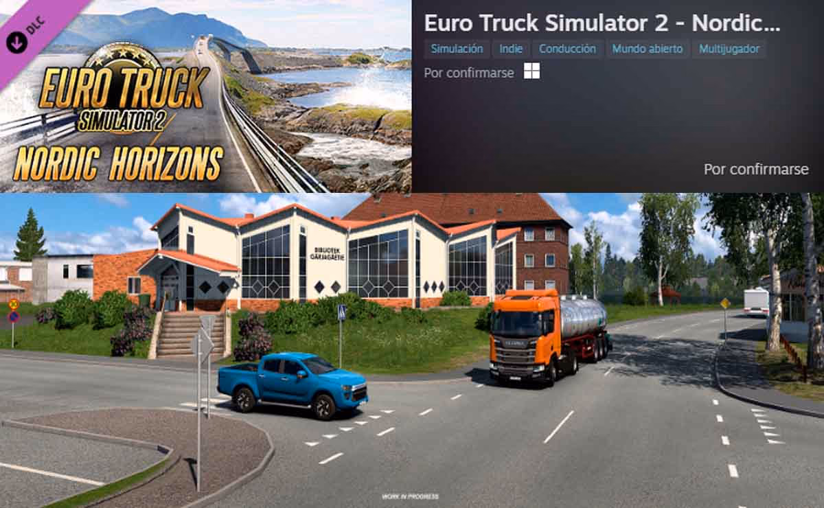 Euro Truck Simulator 2 Nordic Horizons: pueblos y rutas ocultas que no te puedes perder