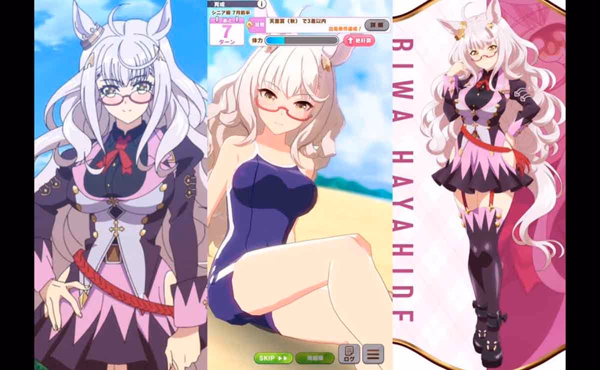 Biwa Hayahide Apariciones en el anime y el juego